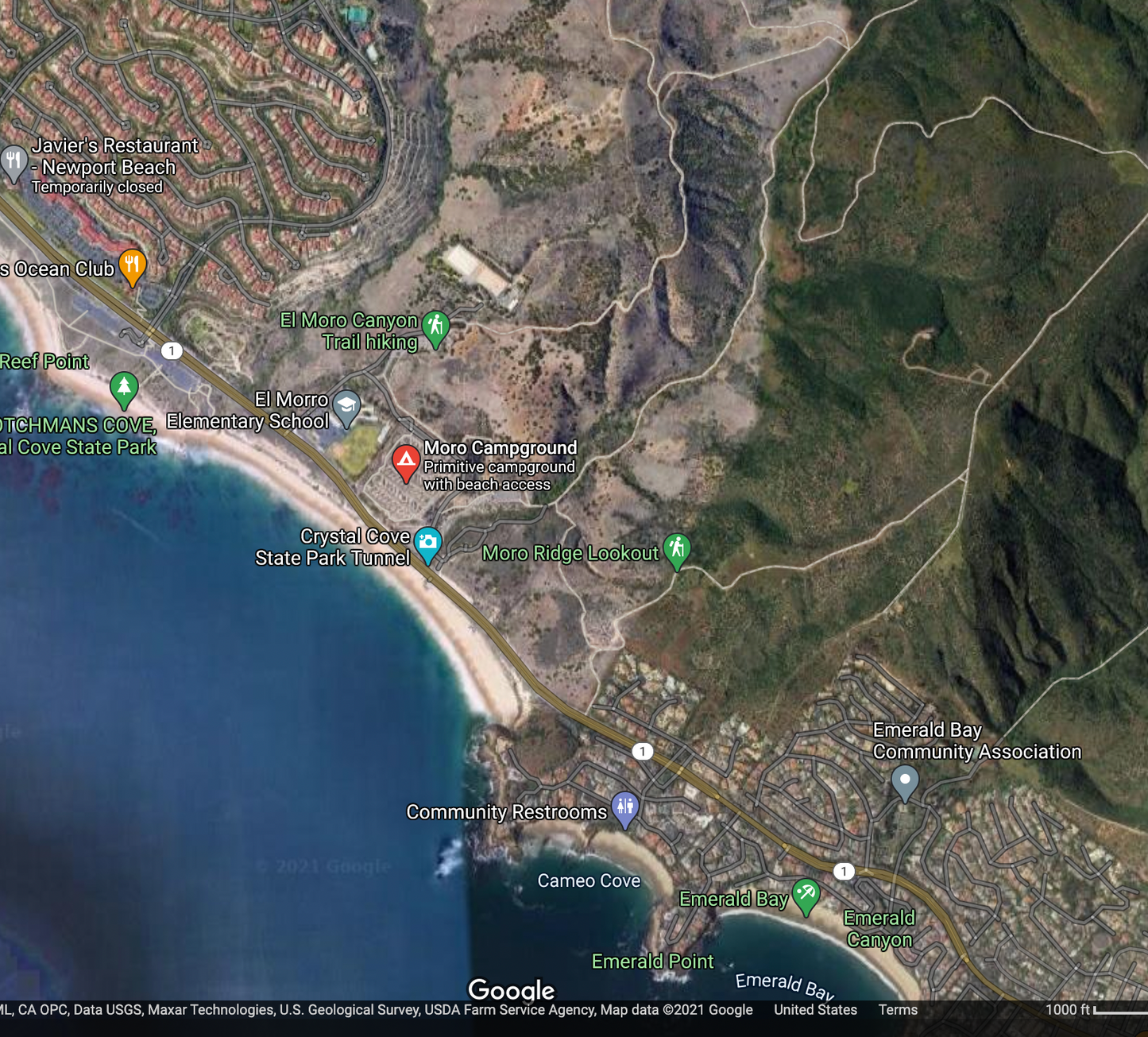 Crystal Cove SP