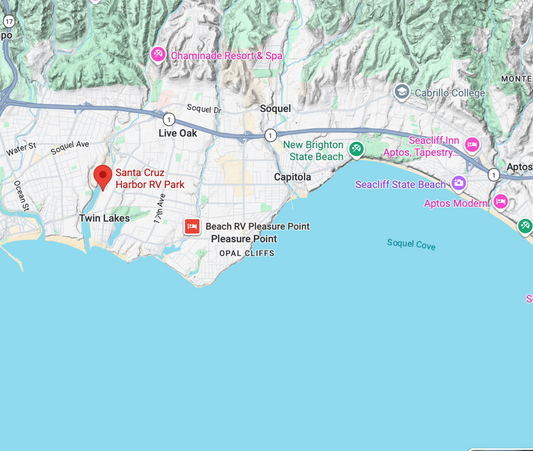 Santa Cruz Harbor RV Park