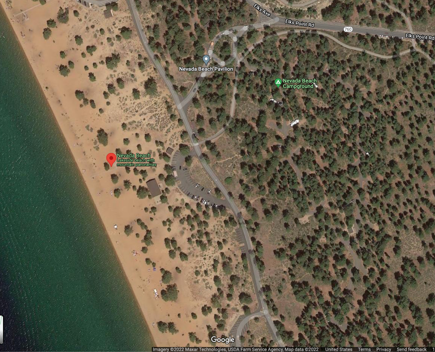 Nevada Beach